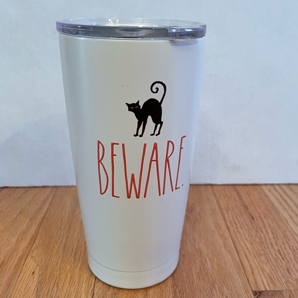 Rae Dunn Other - NWOT Rae Dunn “ beware” insulated travel cup